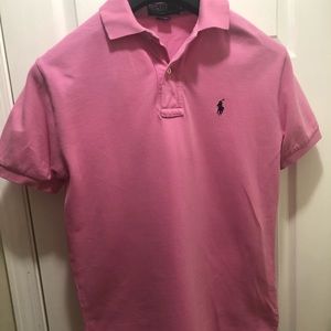Pink Ralph Lauren polo
